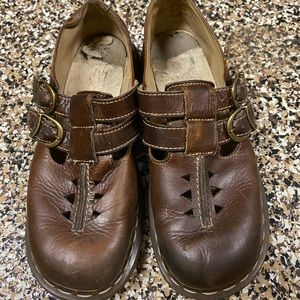 Doc martens brown size 7